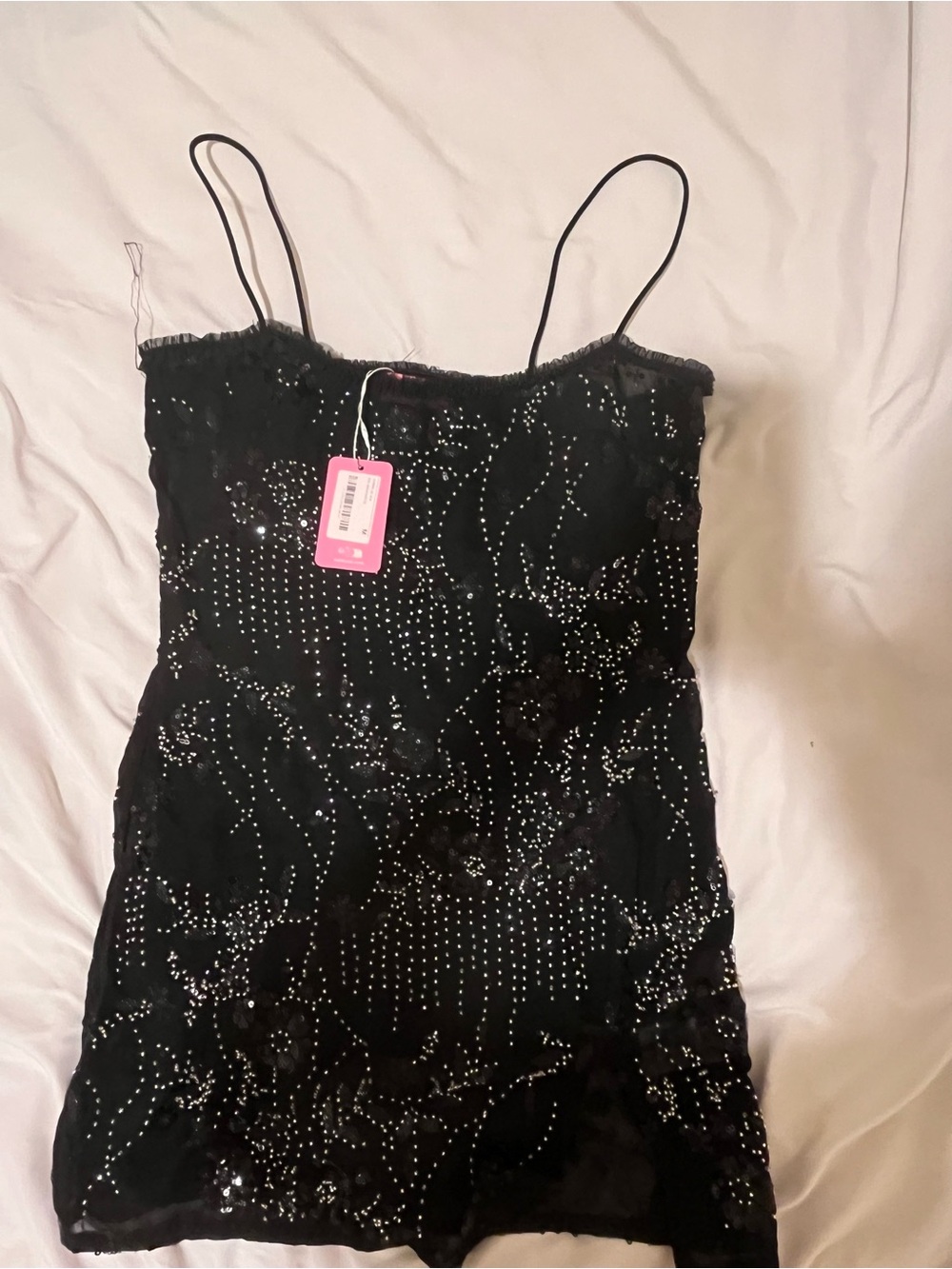 Edikted Beaded Sequin Dress